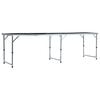 vidaXL Mesa de beer pong plegable negro 240 cm