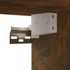 vidaXL Armario colgante para TV madera roble ahumado 60x30x30 cm
