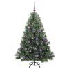 vidaXL &Aacute;rbol de Navidad artificial con 150 LED Verde 150 cm PE y PVC