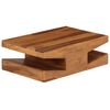 vidaXL Mesa de centro de madera maciza de acacia 90x60x30 cm