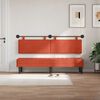 vidaXL Cabecera Colgante Rojo Naranja 170 x 55 x 5 cm Tela de Pana