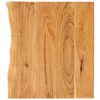 vidaXL Encimera para armario tocador madera maciza acacia 58x52x3,8 cm