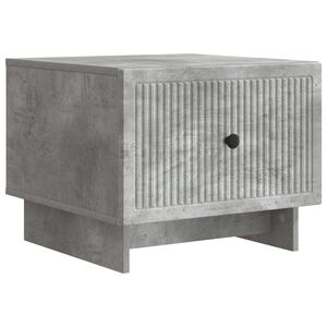 vidaXL Mesa de Caf&eacute; Gris Hormig&oacute;n 49 x 50 x 40 cm Madera de Ingenier&iacute;a