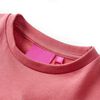 Sudadera infantil colores rosa y henna 128