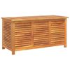 vidaXL Caja de almacenaje de jard&iacute;n madera maciza acacia 113x50x56 cm