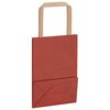 vidaXL Bolsas de papel con asas 50 uds rojo 15x8x21 cm