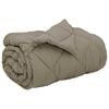 vidaXL Edred&oacute;n de Invierno 135 x 220 cm 450 gsm Gris Claro