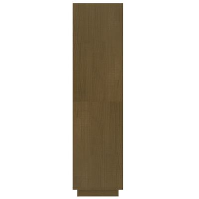 vidaXL Estantería/divisor de espacios madera pino marrón 60x35x135 cm