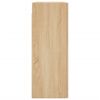 vidaXL Armario de pared roble Sonoma 69,5x34x90 cm