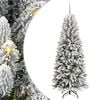 vidaXL &Aacute;rbol de Navidad artificial Blanco 210 cm