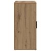 vidaXL Vitrina Roble artesanal 40 x 33 x 70 cm Madera contrachapada