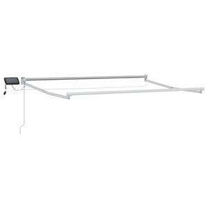 vidaXL Estructura de toldo retr&aacute;ctil el&eacute;ctrico 2,5 x 2 m Aluminio