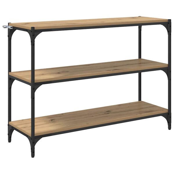 vidaXL Estanter&iacute;a para libros Roble artisan 100 x 33 x 70,5 cm