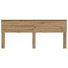 vidaXL Cabecero Roble artesanal 200 cm Madera contrachapada