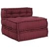 vidaXL Sof&aacute; modular tela granate 70x70x54 cm