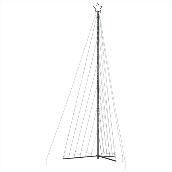 vidaXL &Aacute;rbol de Navidad LED 789 LEDs de colores 476 cm