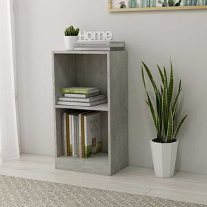 vidaXL Estanter&iacute;a de madera de ingenier&iacute;a gris hormig&oacute;n 40x24x75 cm