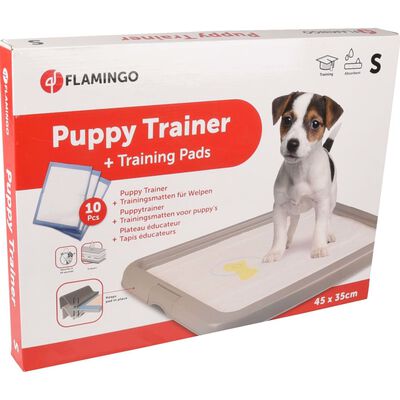 FLAMINGO Kit inicial inodoro para cachorros Fifi S