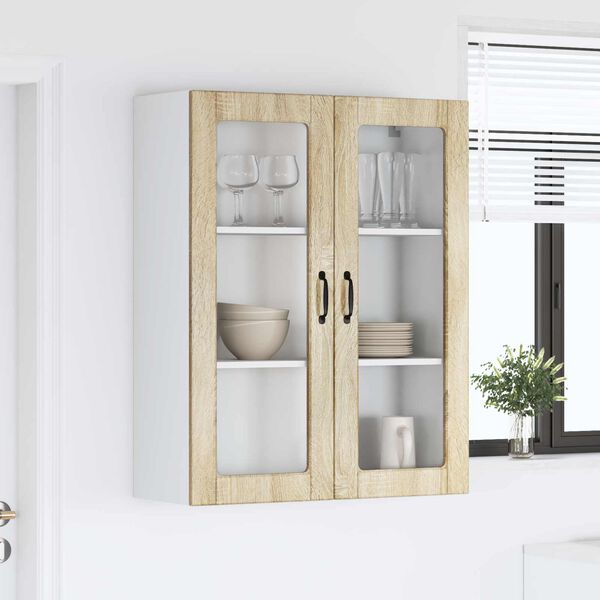 vidaXL Mueble de Cocina Kalmar Roble Sonoma 80 x 31 x 100 cm