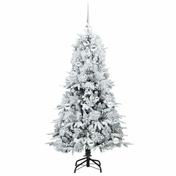 vidaXL &Aacute;rbol de Navidad artificial con ramas articuladas 150 cm