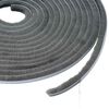 vidaXL Burlete de cepillo autoadhesivo 10 m PP Gris