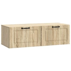 vidaXL Mueble para TV de pared Roble Sonoma 98 x 41 x 30 cm