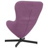 vidaXL Sill&oacute;n huevo Morado 63 x 73 x 90 cm Terciopelo