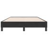 vidaXL Cama box spring sin colch&oacute;n negro terciopelo 120x220 cm
