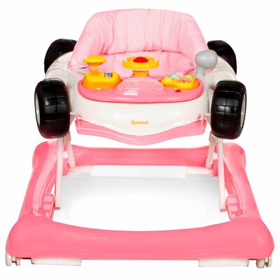 Baninni Andador para bebés Vitali rosa BNBW006-PK