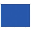 vidaXL Persiana enrollable de exterior 225(ancho)x230(alto)cm azul HDPE