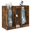 vidaXL Armario de Golf Liso Roble ahumado 102 x 45 x 85,5 cm