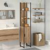 vidaXL Mueble de Cuarto de Ba&ntilde;o Roble artisan 33 x 33 x 185,5 cm