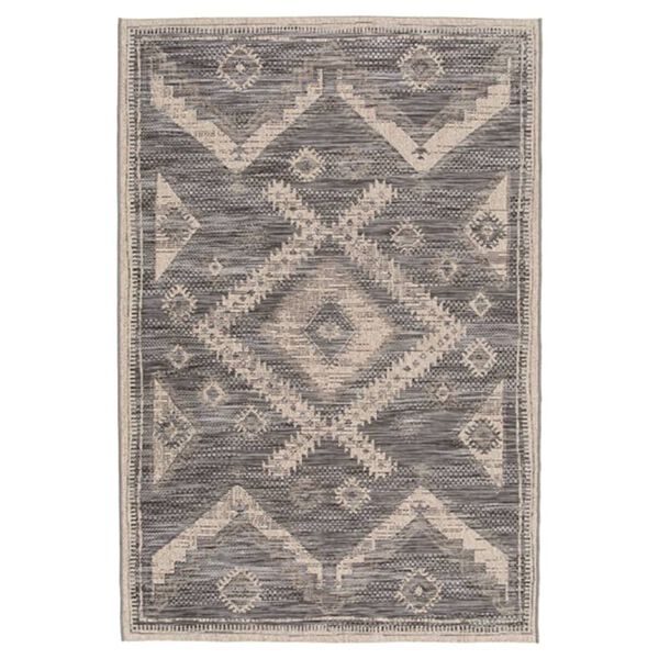 Dutch Lifestyle Alfombra Dublin gris antracita 230x160 cm