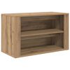 vidaXL Zapatero 75 x 35 x 45 cm Madera de ingenier&iacute;a Roble artisan