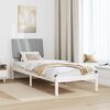 vidaXL Estructura de cama 80 x 200 cm Madera de pino macizo