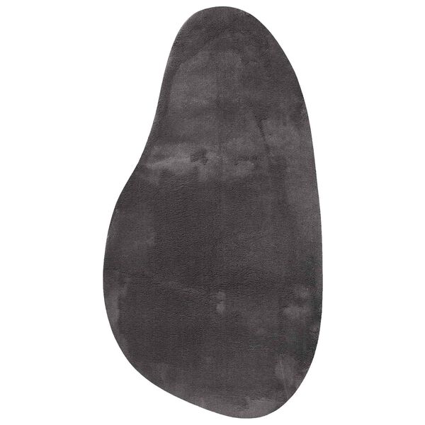 vidaXL Alfombra HUARTE Antracita 80 x 150 cm Poliéster