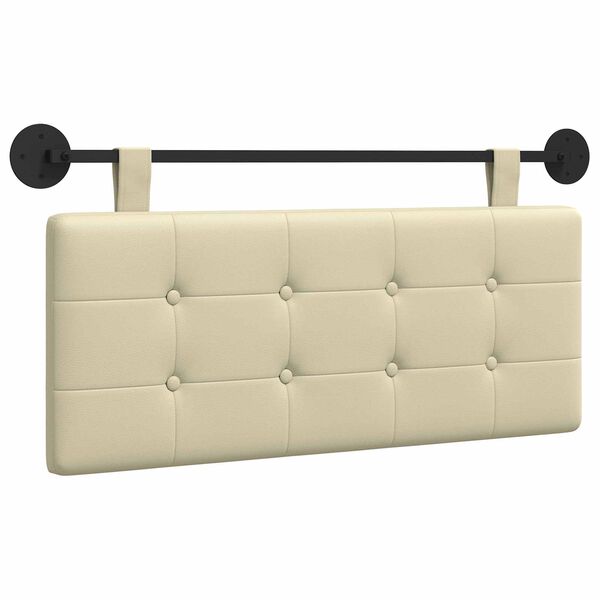 vidaXL Cabecera Colgante Montaje en la pared Cuero sint&eacute;tico