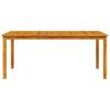 vidaXL Conjunto de Comedor de Jard&iacute;n 7 pcs Marr&oacute;n