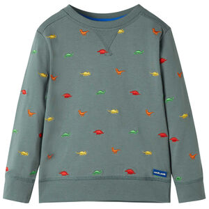 vidaXL Sudadera infantil caqui 104