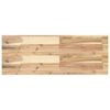 vidaXL Estante flotante madera maciza de acacia sin tratar 100x30x4 cm