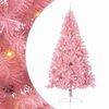 vidaXL &Aacute;rbol de Navidad Artificial Preiluminado Rosa 240 cm PVC