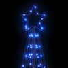 vidaXL Árbol de Navidad LED 200 LEDs azul 180 cm