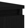 vidaXL Gabinete de Ba&ntilde;o con caj&oacute;n Roble Negro 80 x 33 x 60 cm