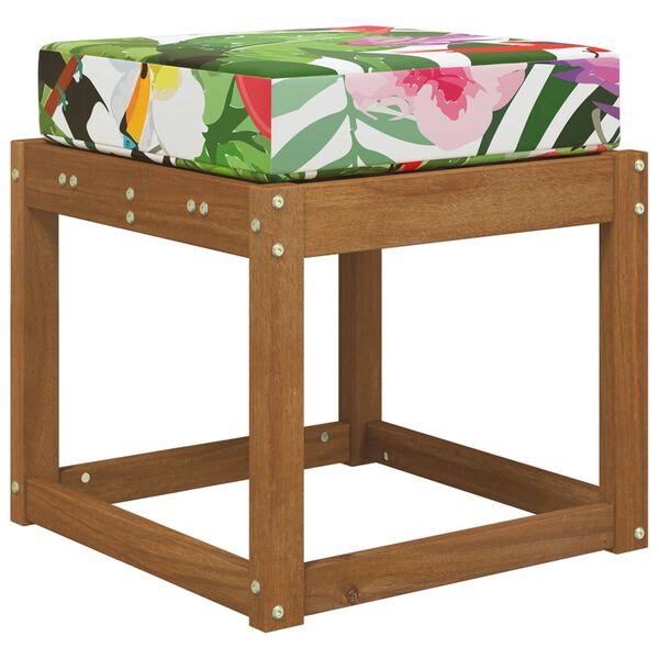 vidaXL Coj&iacute;n de asiento de exterior de colores 40 x 40 x 8 cm