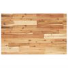 vidaXL Encimera tocador ba&ntilde;o madera acacia acabado aceite 60x50x2 cm