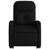 vidaXL Sill&oacute;n el&eacute;ctrico reclinable elevable de tela negro