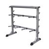 vidaXL Soporte para pesas y mancuernas