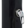 vidaXL Ducha solar negro 214 cm 20 L