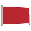 vidaXL Toldo lateral retr&aacute;ctil de patio rojo 140x300 cm