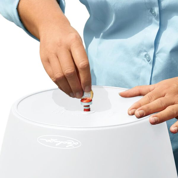 LECHUZA Macetero Classico Color 43 ALL-IN-ONE blanco 13230